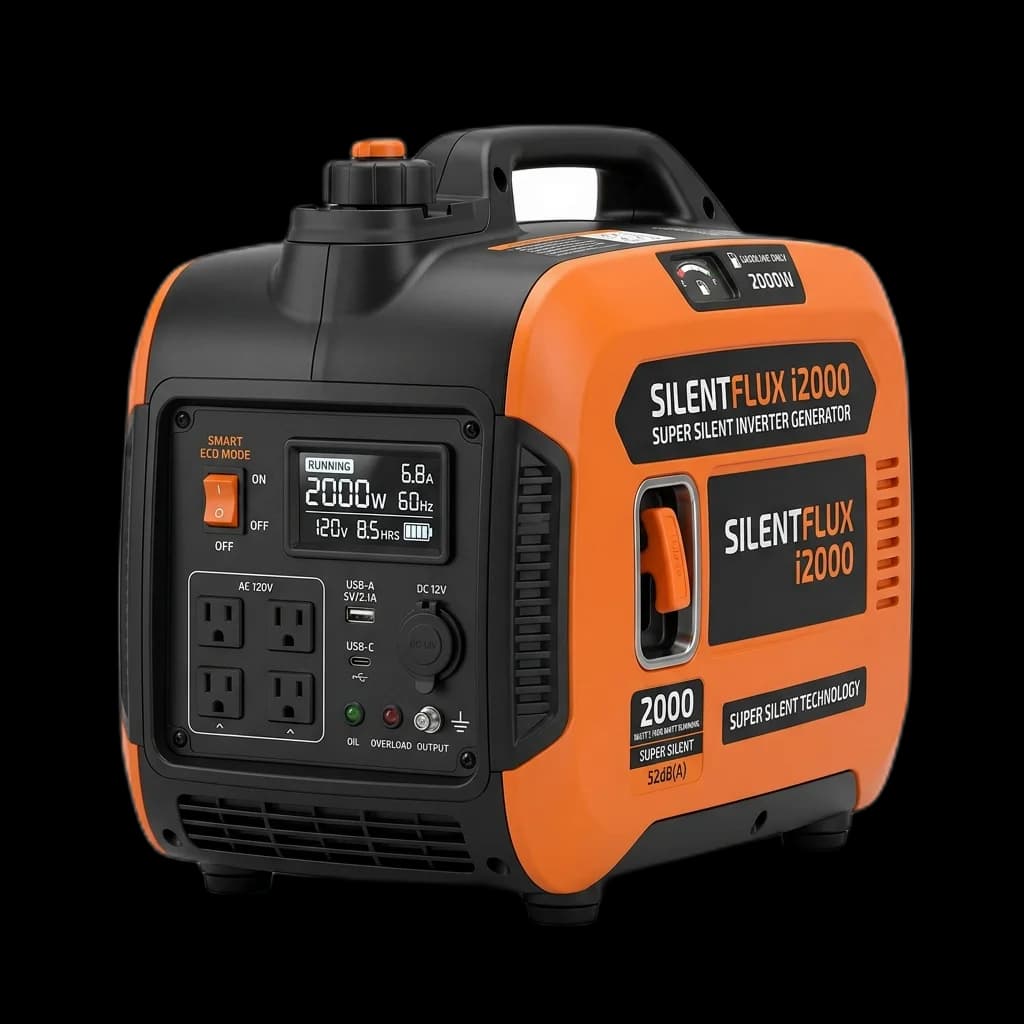 גנרטור מושתק 2000W Super-Quiet Inverter גנרטור מושתק 2000W Super-Quiet Inverter